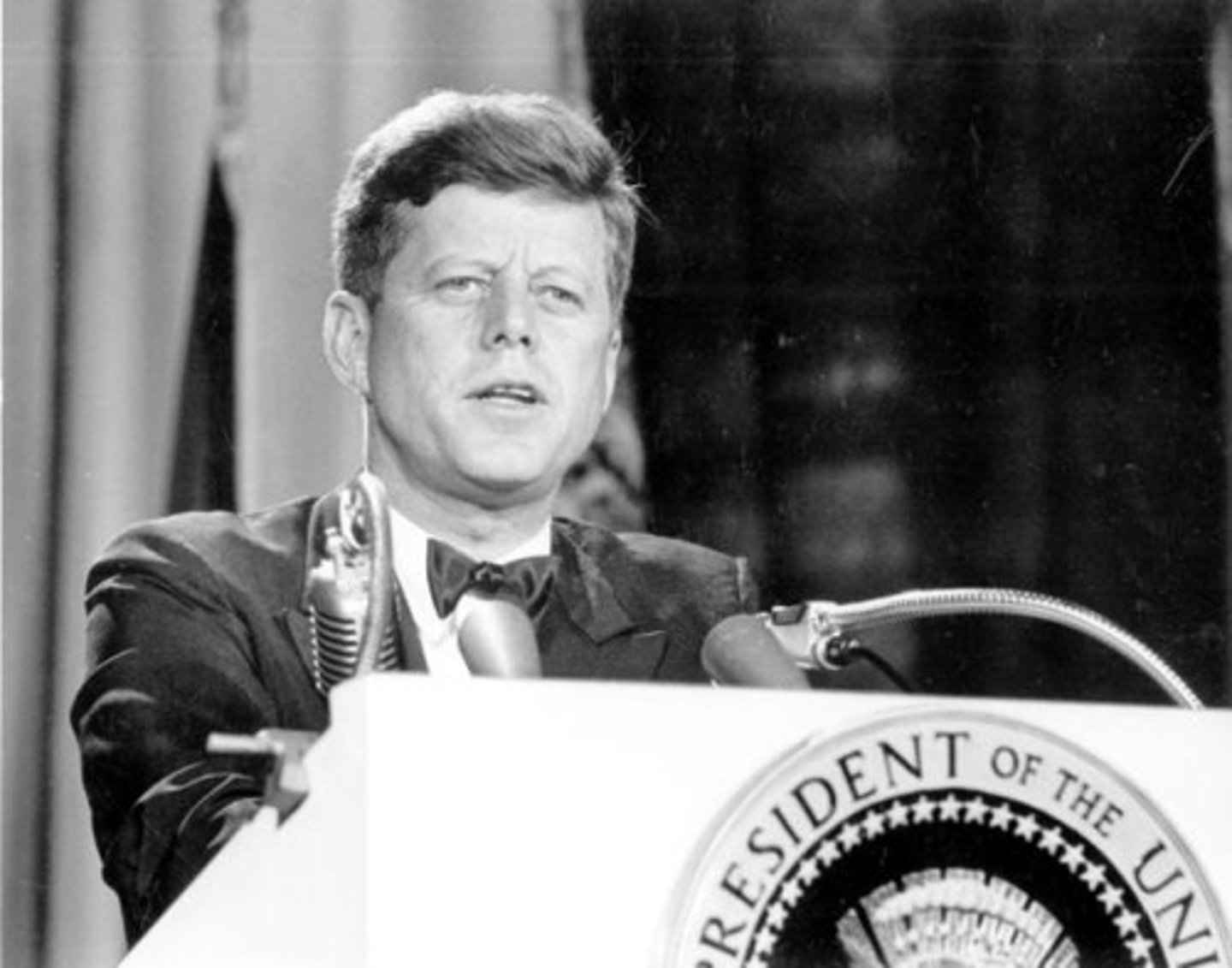 <p>In his inaugural address he called on Americans to "ask not what your country can do for you, ask what you can do for your country."</p>