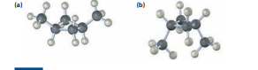 <p>Problem 4-11</p><p> Two conformations of cis-1,3-dimethylcyclobutane are shown. What is the difference between them and which do you think is likely to be more stable?</p>