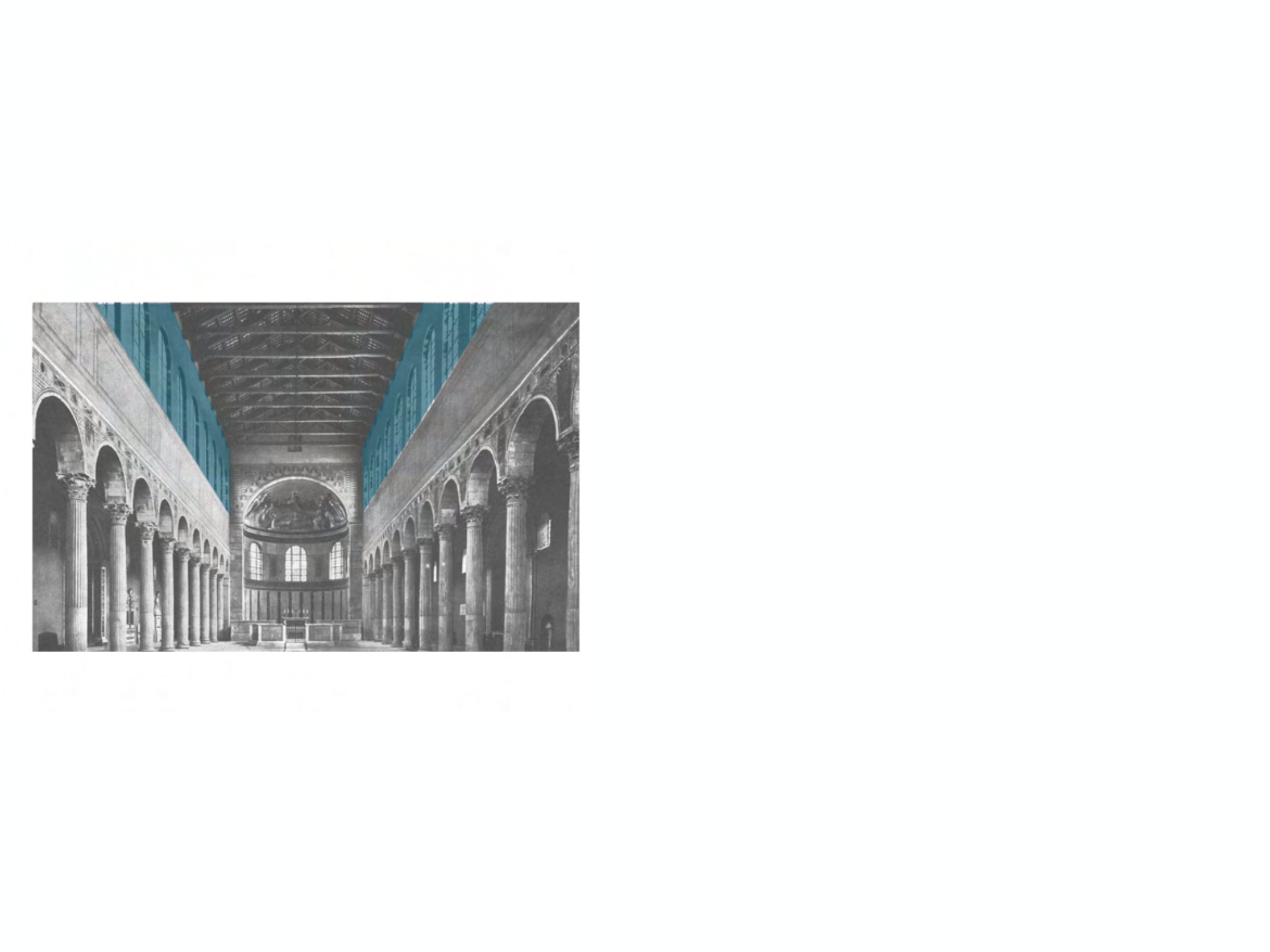 <p>The upper stage of the main walls of a church above the aisle roofs, pierced by windows; the same term is applicable in domestic building</p>
