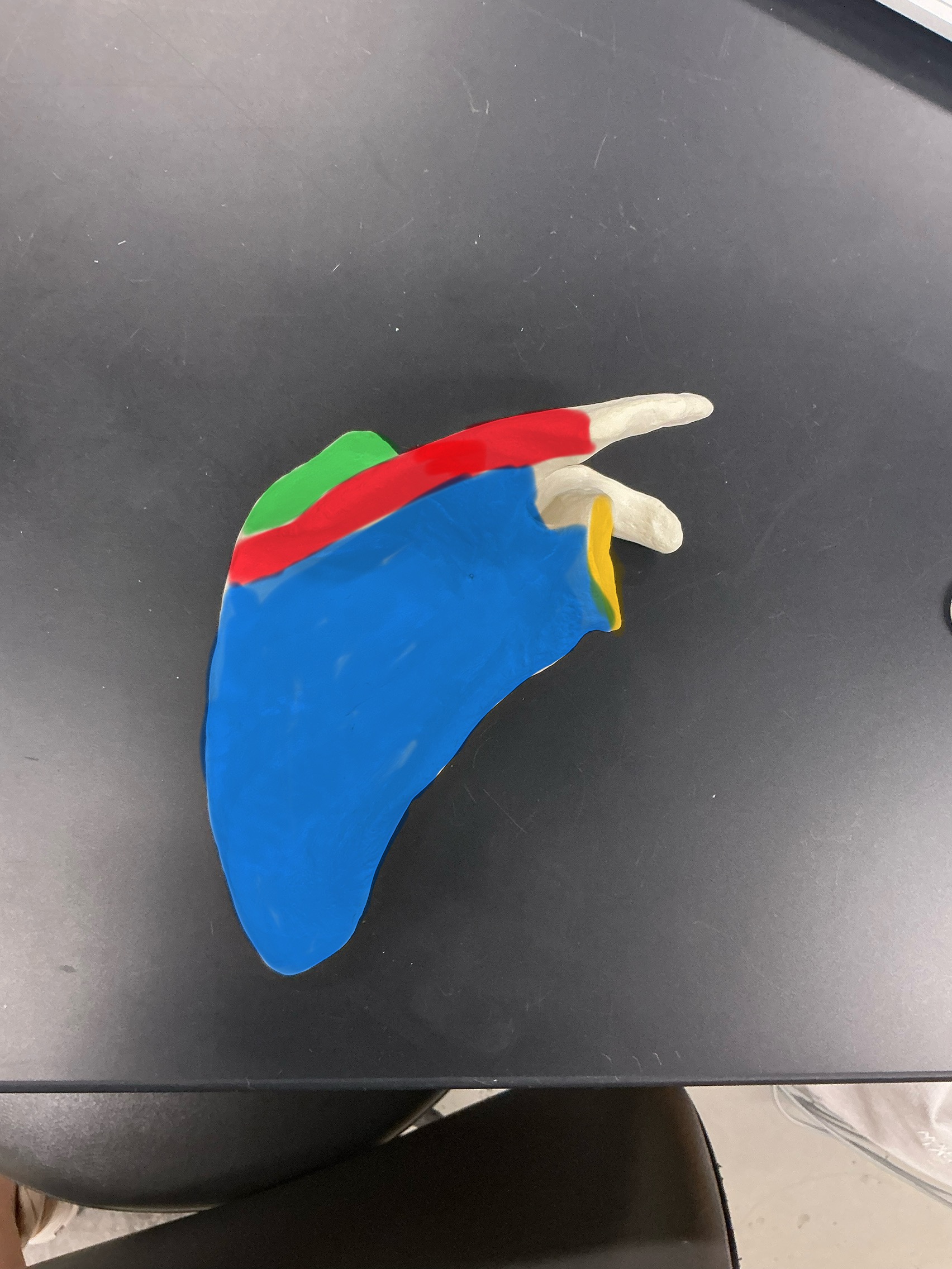 <p>Blue part</p>