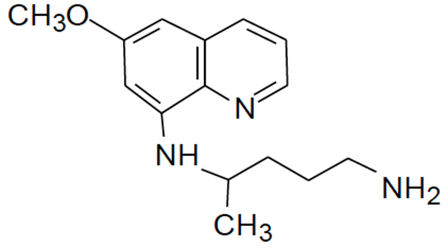 <p>unclear BUT different than other quinolones becuase it is an 8-aminoquinolone (others have been 4-substituted)</p>