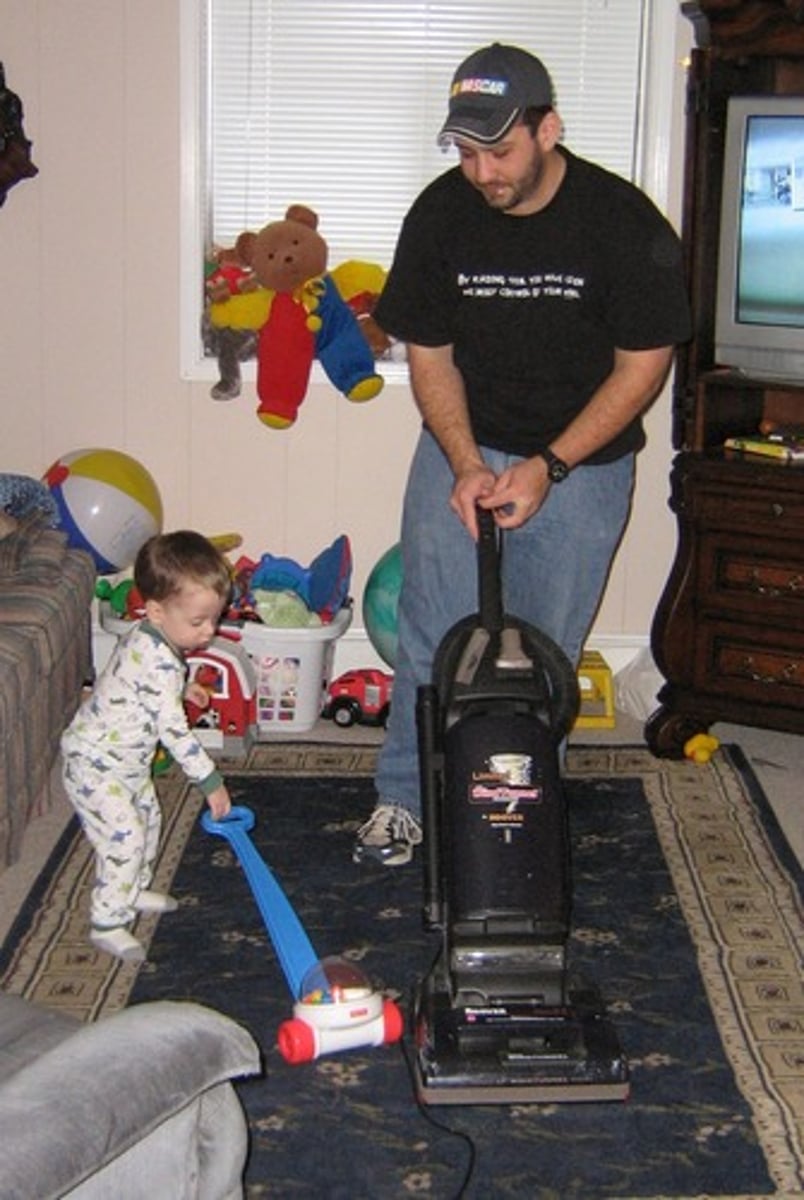 <p>to vacuum</p>