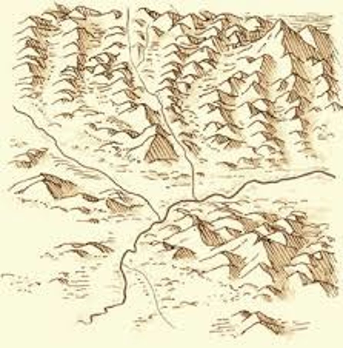 <p>próba ukazania trzeciego wymiaru na mapie</p>