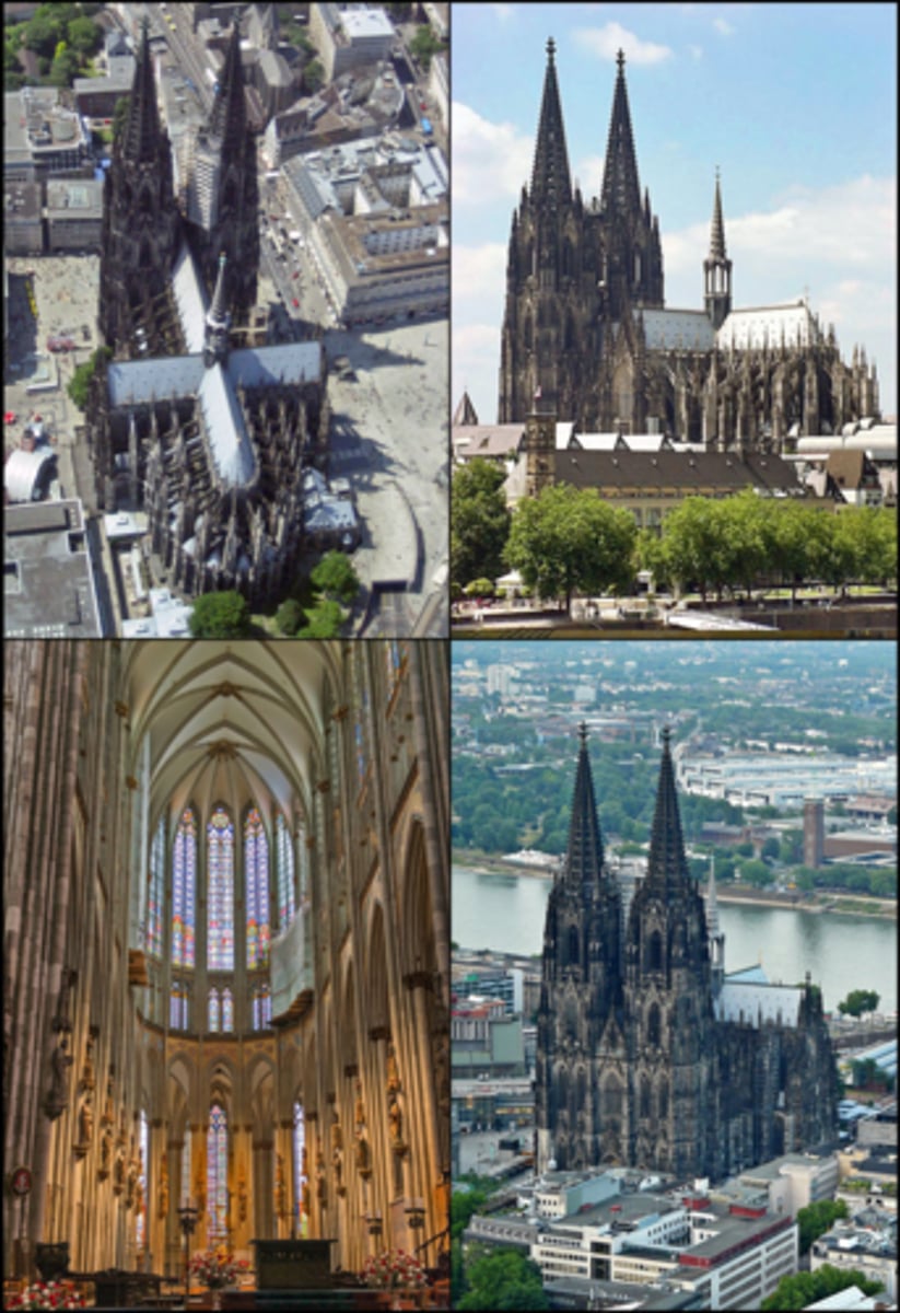 <p>largest gothic church of Northern Europe covering approximately an area of 91,000 square meters</p>