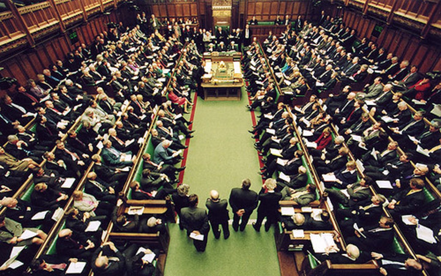 <p>The elected lower house of the British Parliament. Members of Parliament (MPs) are directly elected by citizens in voting districts across the United Kingdom. Examples include debating laws, voting on legislation, and representing the interests of their constituents.</p>
