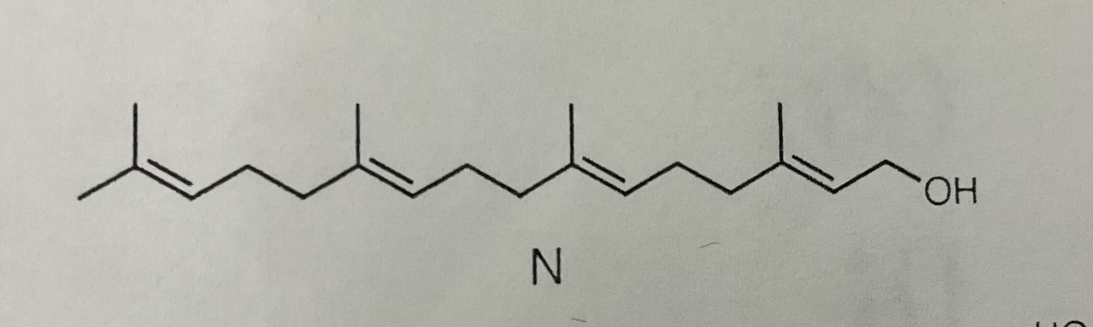 <p>Geranylgeraniol</p>