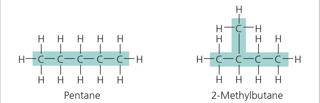<p>isomers that differ in the covalent arrangements of their atoms</p>