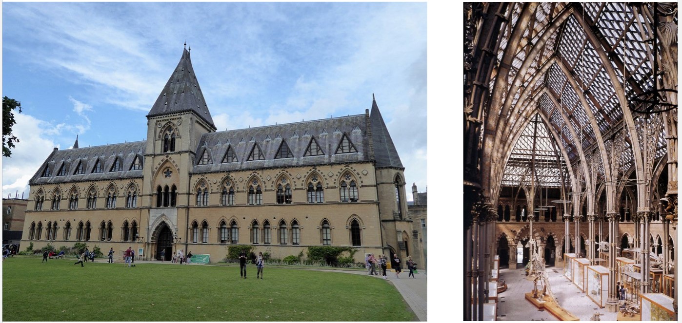 inspired by Italian gothic
traveled the grand tour
PUBLISHED: The Seven Lamps of Architecture 
(1849) and The Stones of Venice (1853)
emphasis on return to midevil craft
thinks structure should always be visible