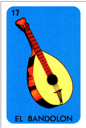 <p><em>Tocando su bandolón, está el mariachi Simón.</em></p>