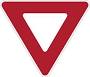 <p><span>If you come to an intersection and you see the sign above, you must:</span></p>