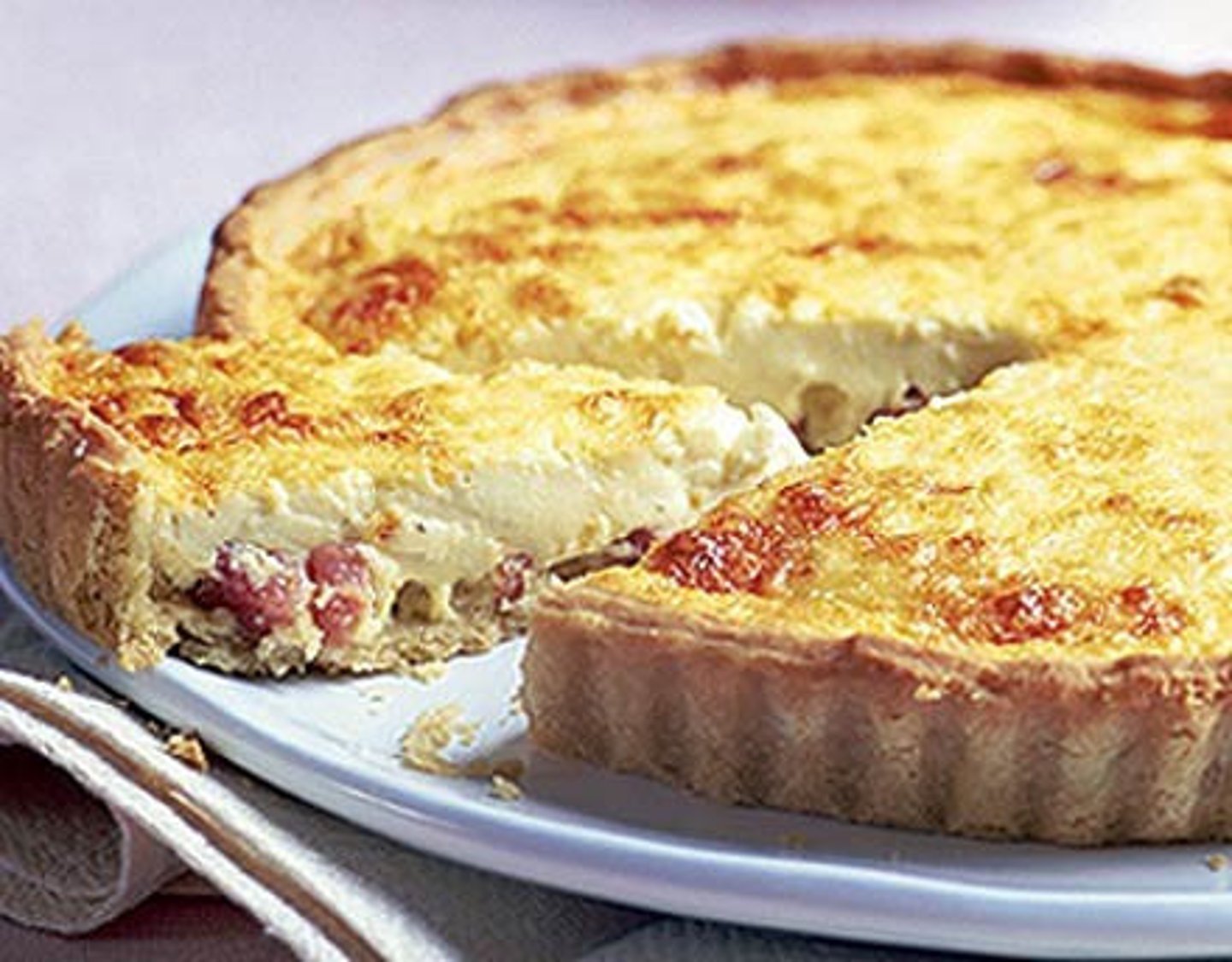 <p>egg pie (think breakfast casserole)</p>
