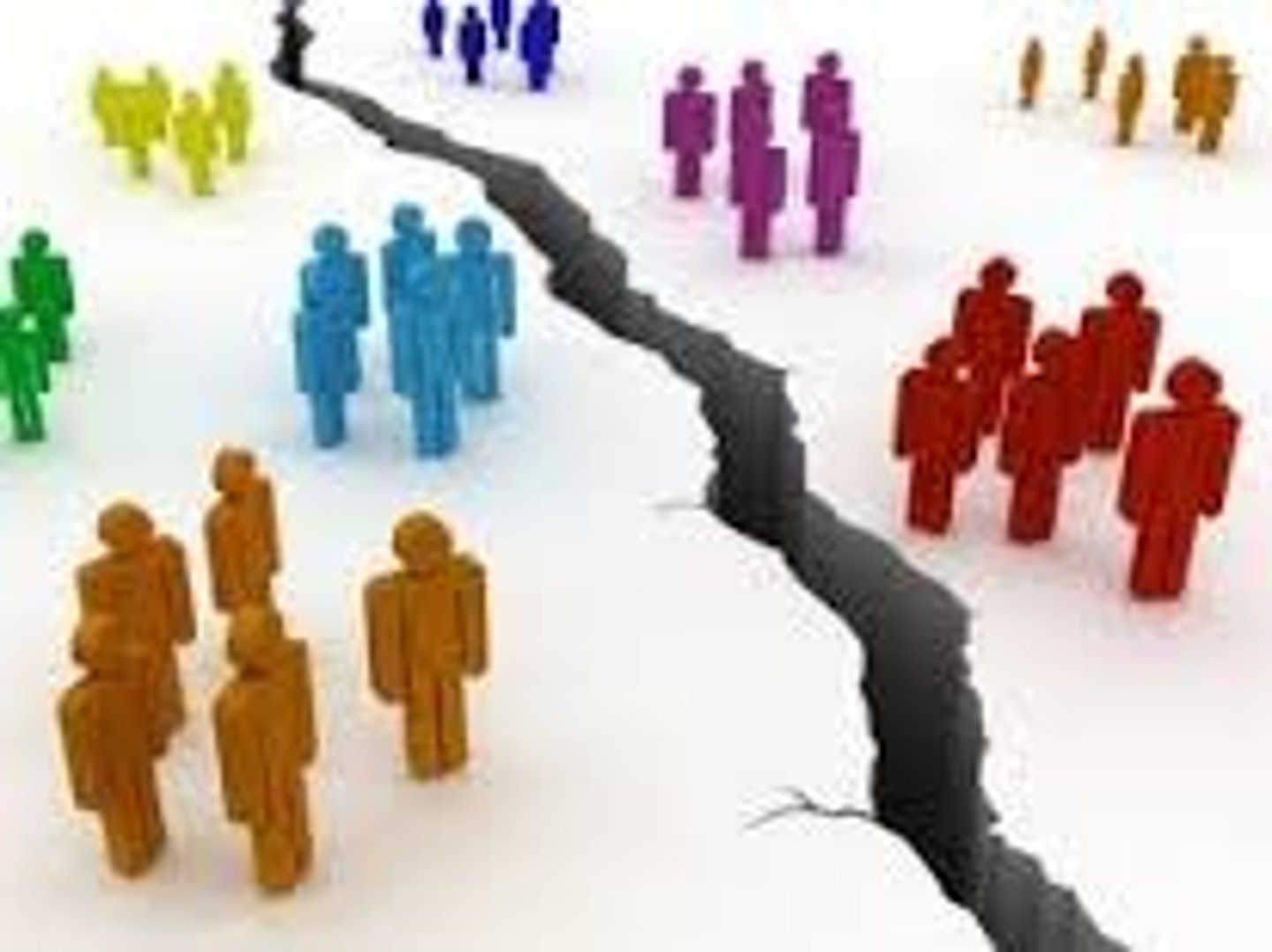 <p>The process of separation between multiple cultures where they become distinct and differ over time.</p>