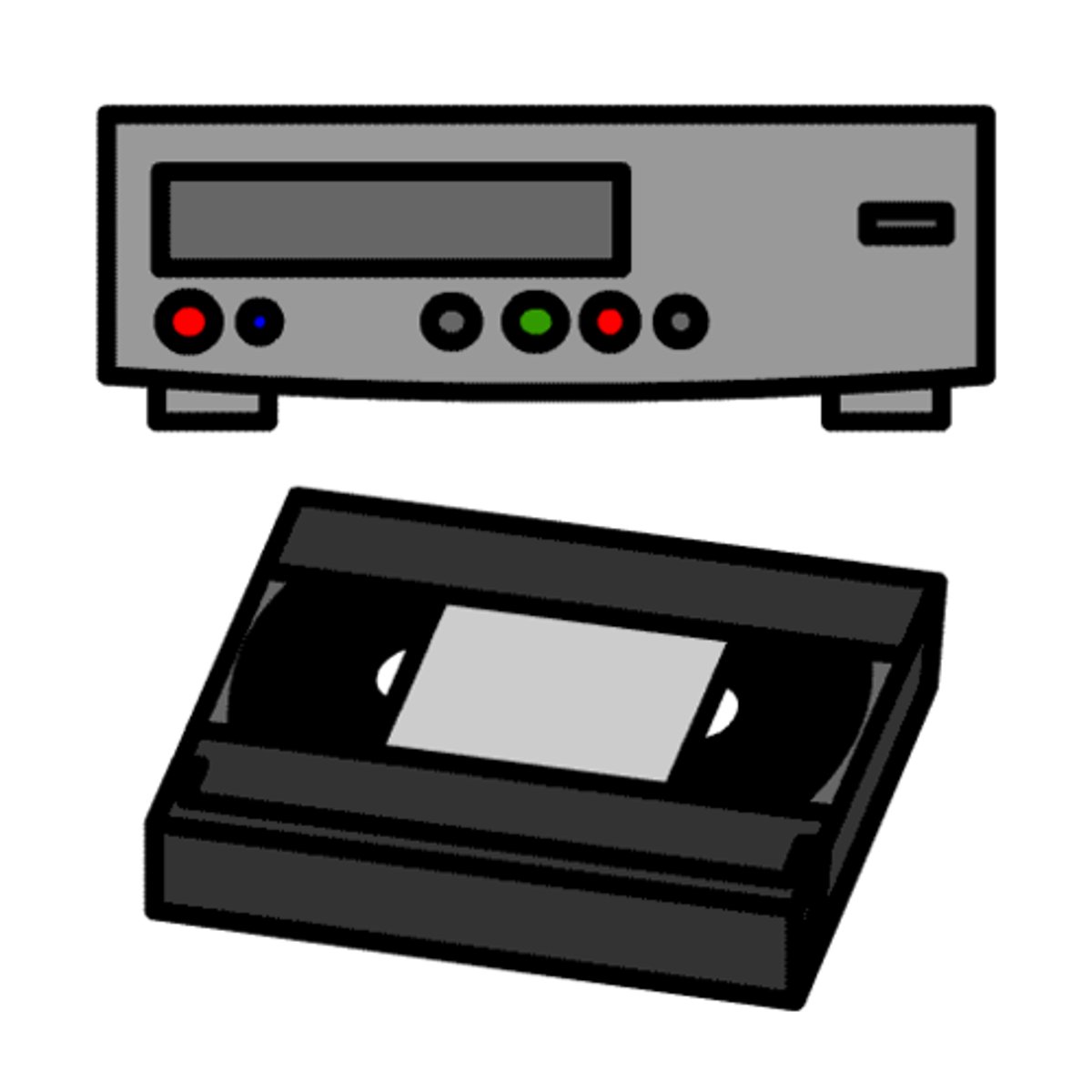 <p>video, băng video, đầu video</p>