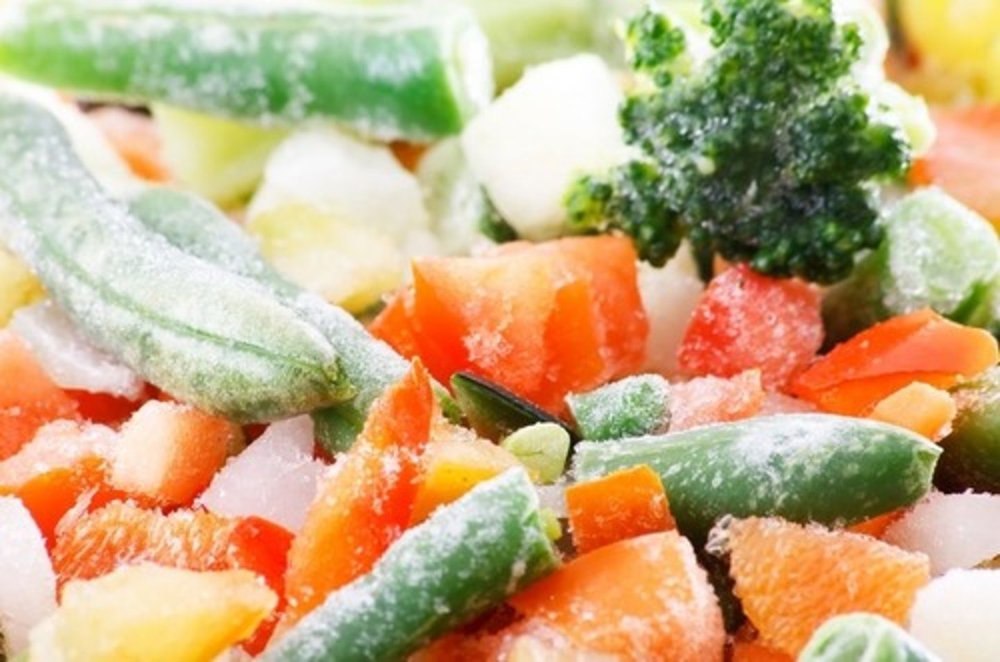 <p>vegetables are frozen</p>