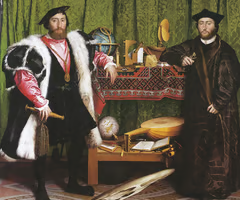<p><em>The Ambassadors</em></p>