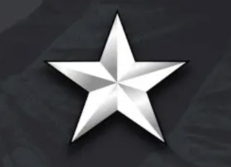 <p>Collar Device: One silver five poined star</p><p></p>