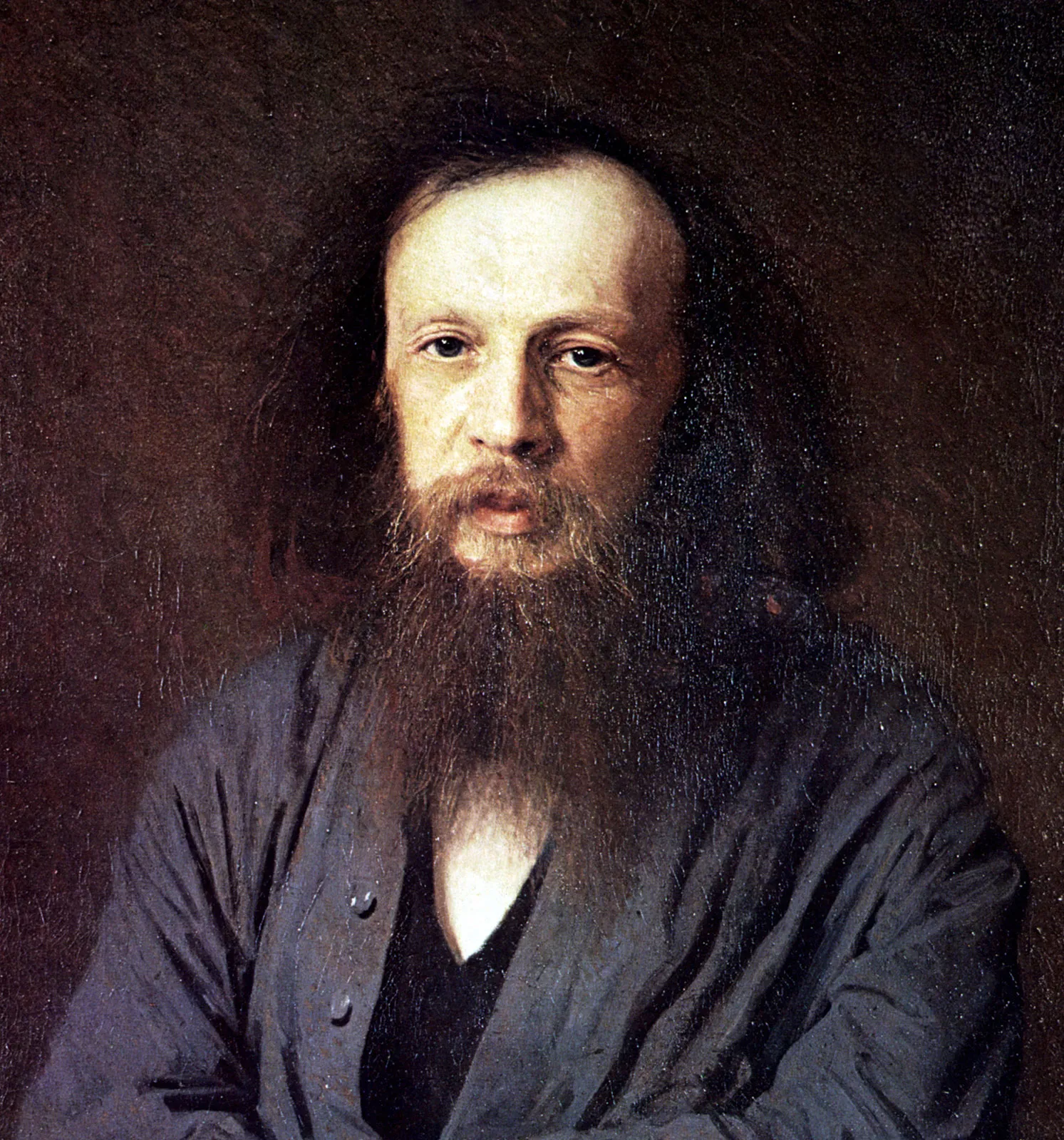 <p><span>A chemist (1834-1907) who published the first periodic table with elements arranged by mass</span></p>