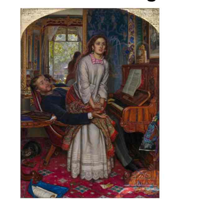 <p><span>William Holman Hunt Painting </span></p>