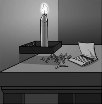 <p>Dunker’s Candle</p>