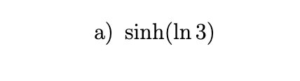 <p><span>Find the exact numerical value of each expression.</span></p>