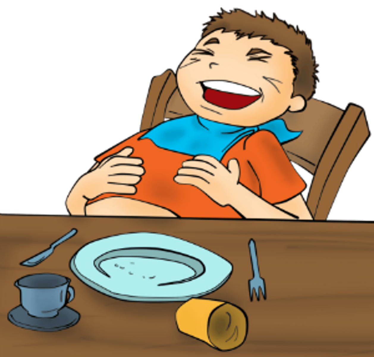 <p>a feeling of being very full from eating</p>