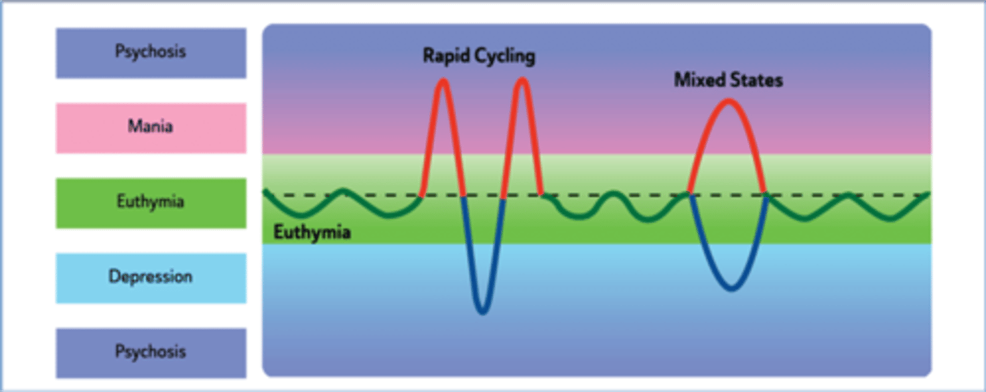 <p>rapid cycling</p>