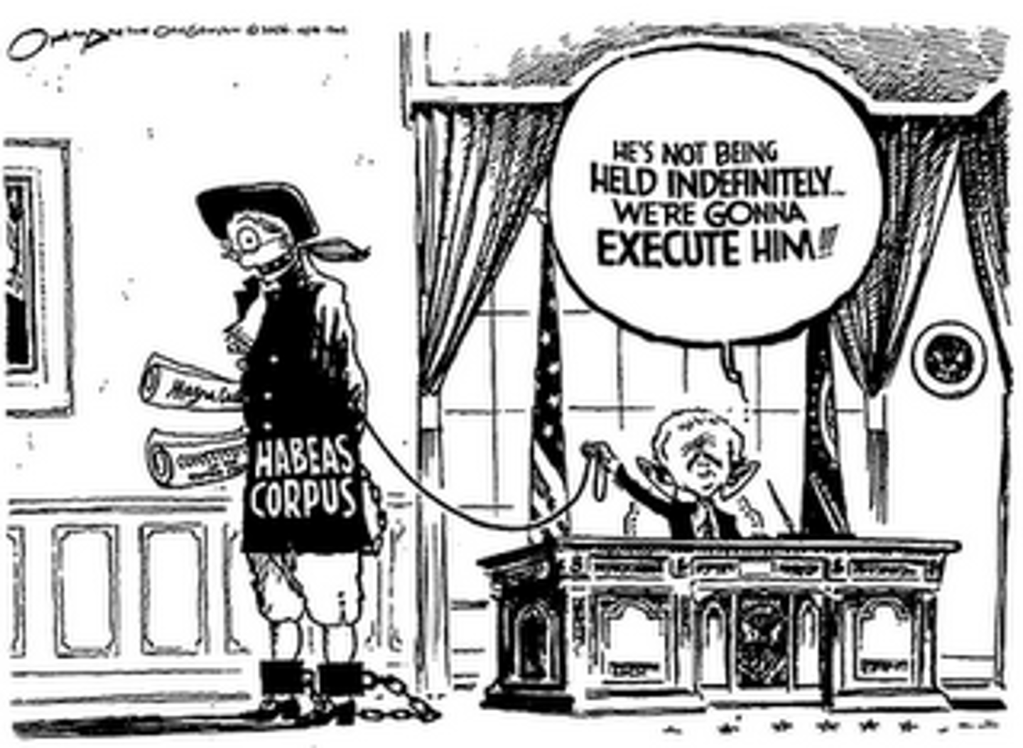 <p>A court order requiring explanation to a judge why a prisoner is being held in custody.</p>