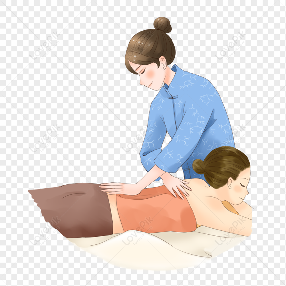 <p>마사지를 하다</p>
