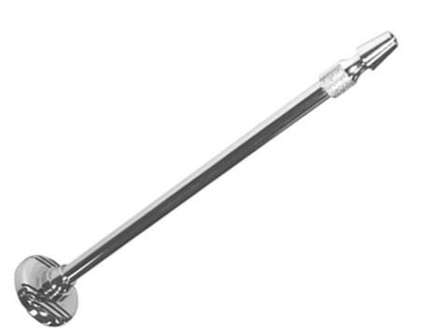 <p>used to aspirate blood and arterial solution that have been collected into the autopsied cavities; goes into open cavity to aspirate excess drainage</p>