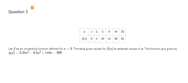 <p>B(ii) Determine the end behaivor of g as x increases without bound. </p>