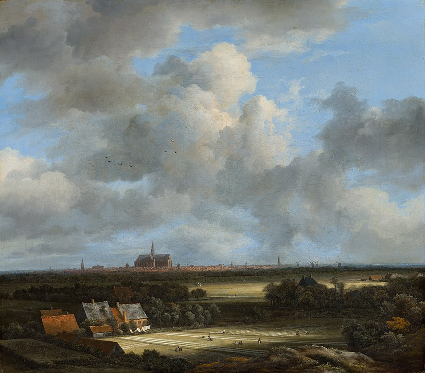 <p>View of Haarlem from the Dunes of Overveen, Jacob van Ruisdael</p>