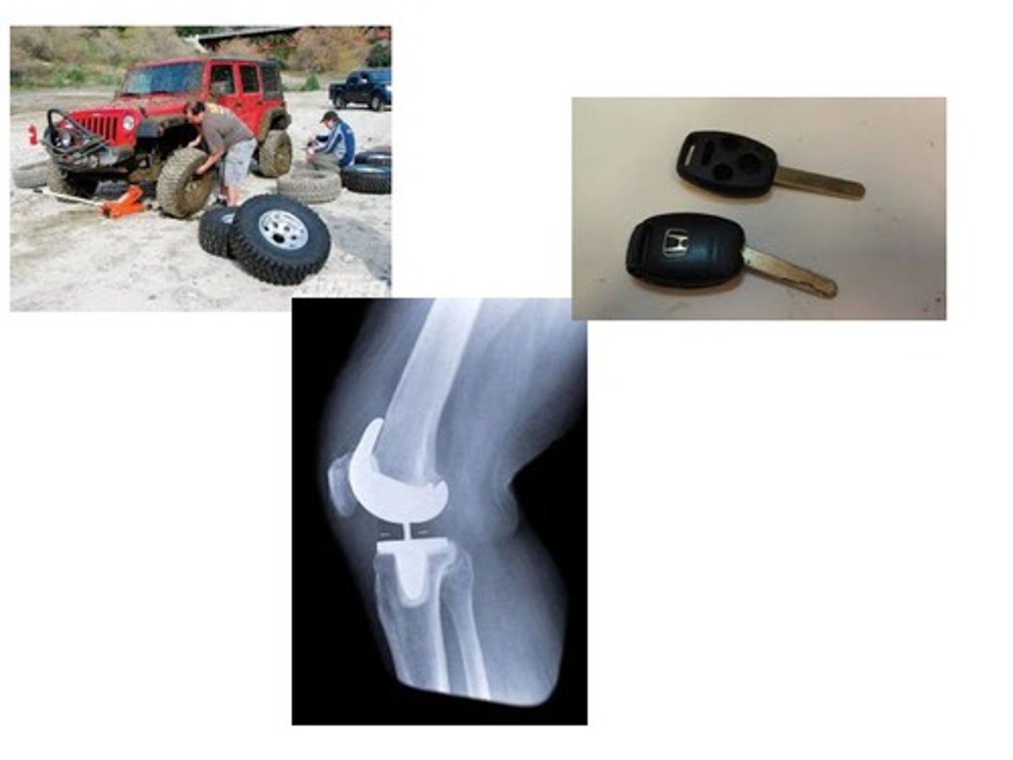 <p>to replace a part</p>