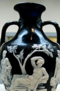 <ul><li><p>Roman Arts</p></li><li><p>Notable Glass Art</p></li><li><p>Roman Glass</p></li><li><p>1st Century CE </p></li><li><p>The most famous example of Roman glass ware is the ‘___' which was made sometime during the reign of Augustus which depicts the marriage of Peleus and Thetis from Greek mythology.</p></li></ul><p></p>