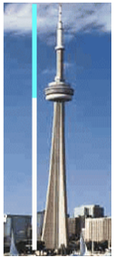 <p><span>the tallest tower and freestanding structure in the world, contains the golden ratio in its design.</span></p>