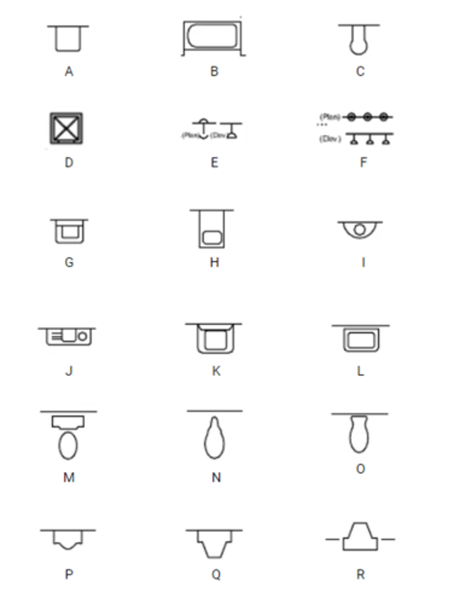 <p>Identify Plumbing Fixture Q</p>