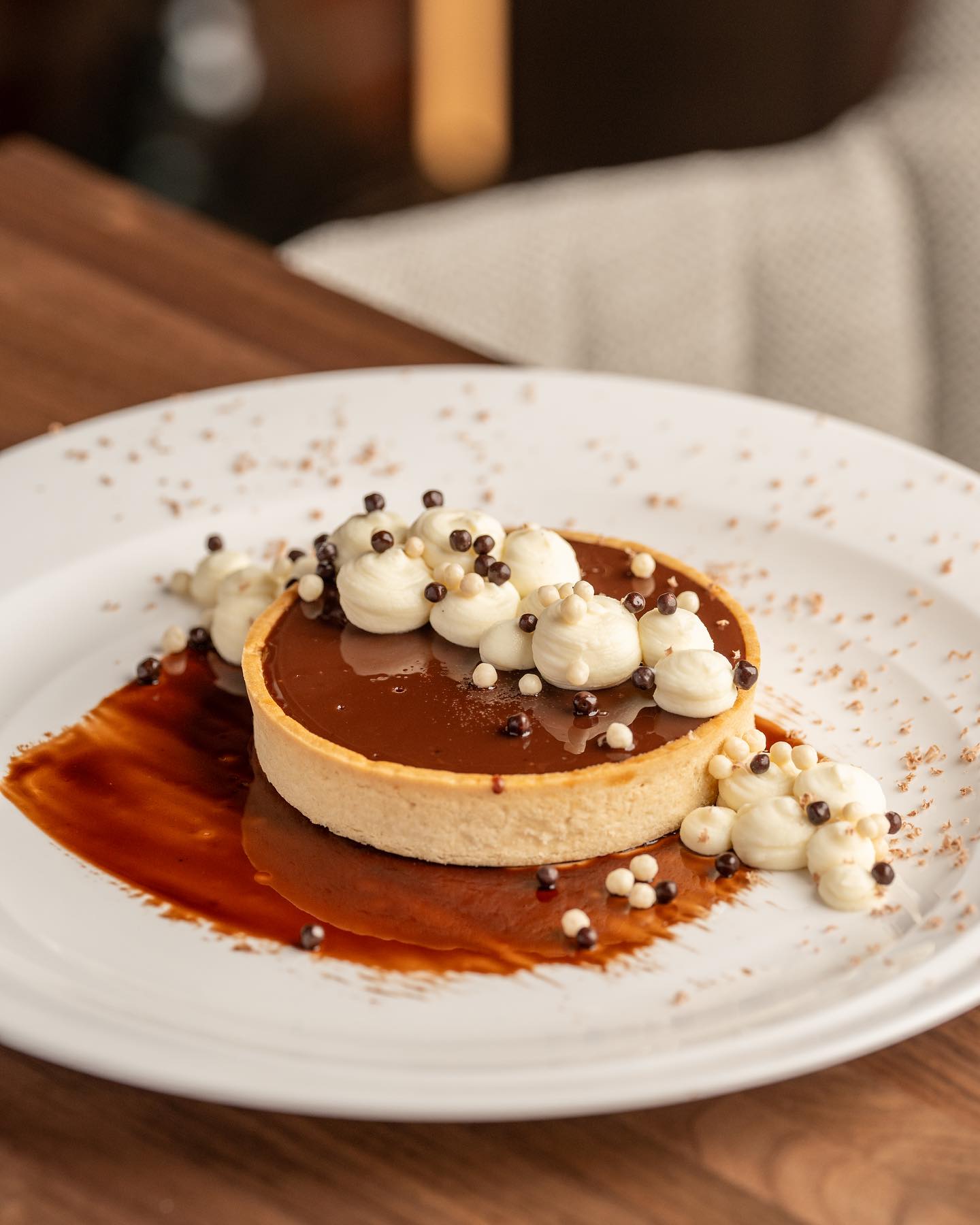 <p>Chocolate Tart</p>