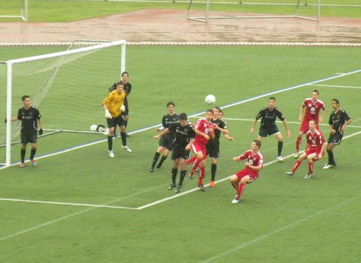 <p>to practice/play sports</p>