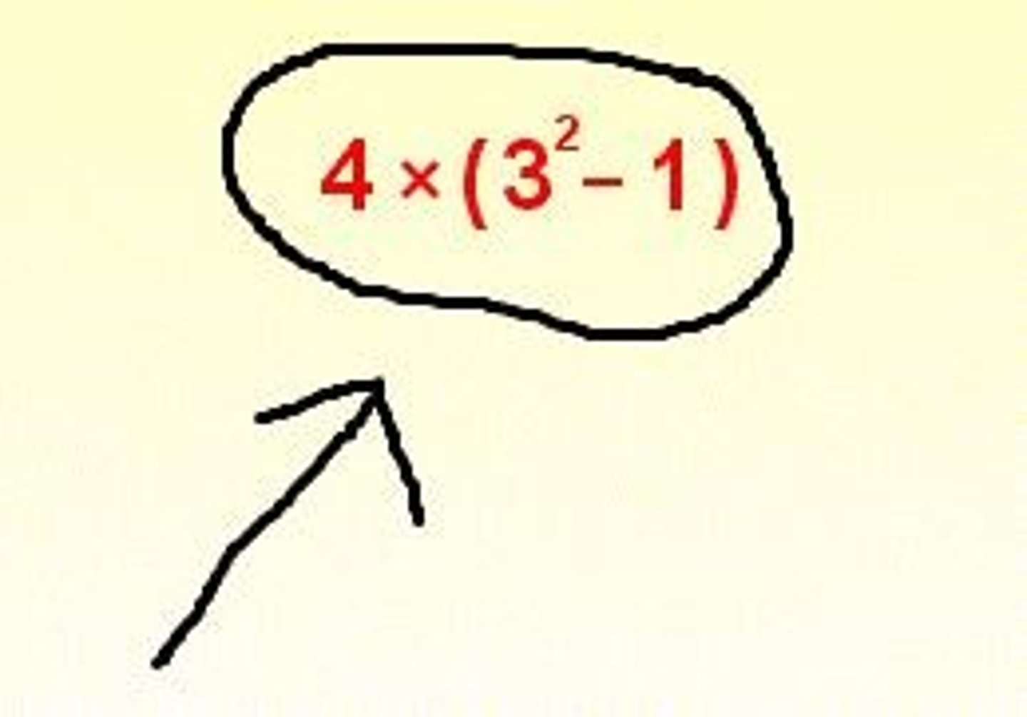 <p>An expression that contains only numbers and operations</p>