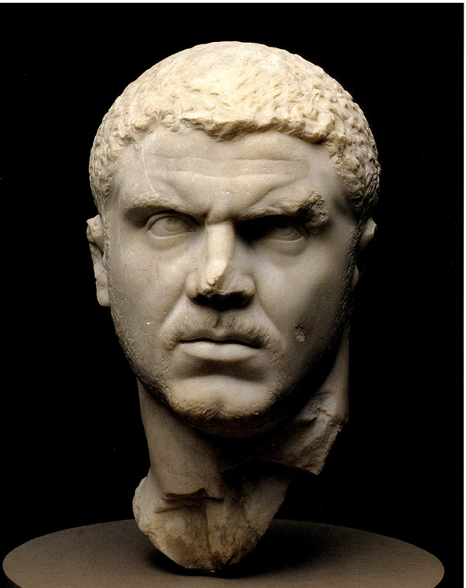 <p>Head of Caracalla </p>