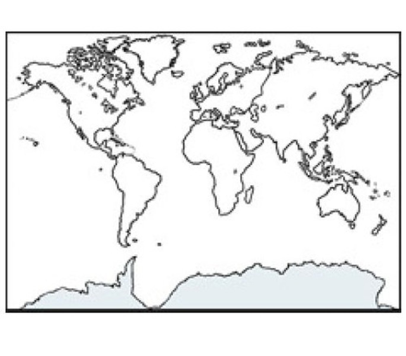 <p>Uninhabited southernmost continent</p>