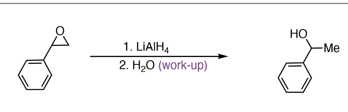 <p>1) LiAlH₄ 2) H₂O</p>