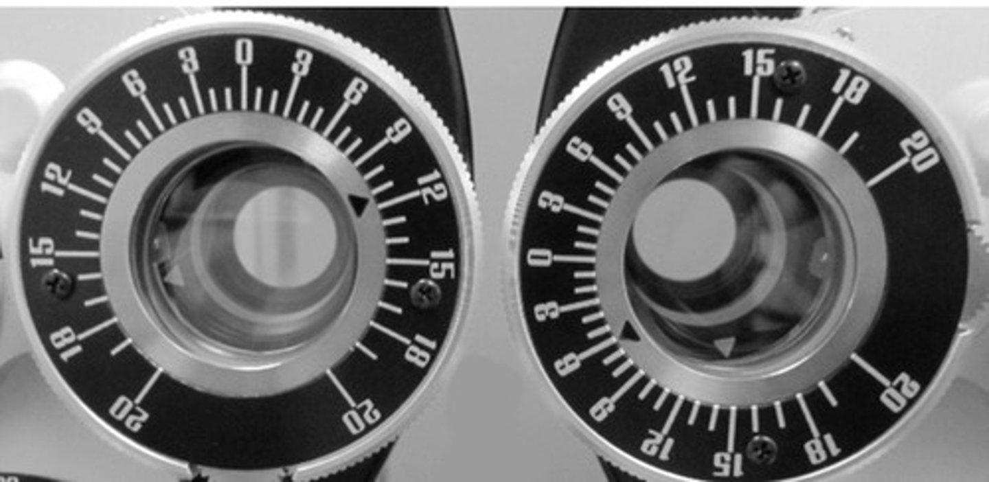 <p>What should your patient see if they were a 12 exo?</p>