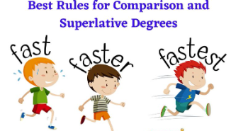 <p>Degrees of comparison</p>
