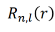 <p>dependent on n and l</p>