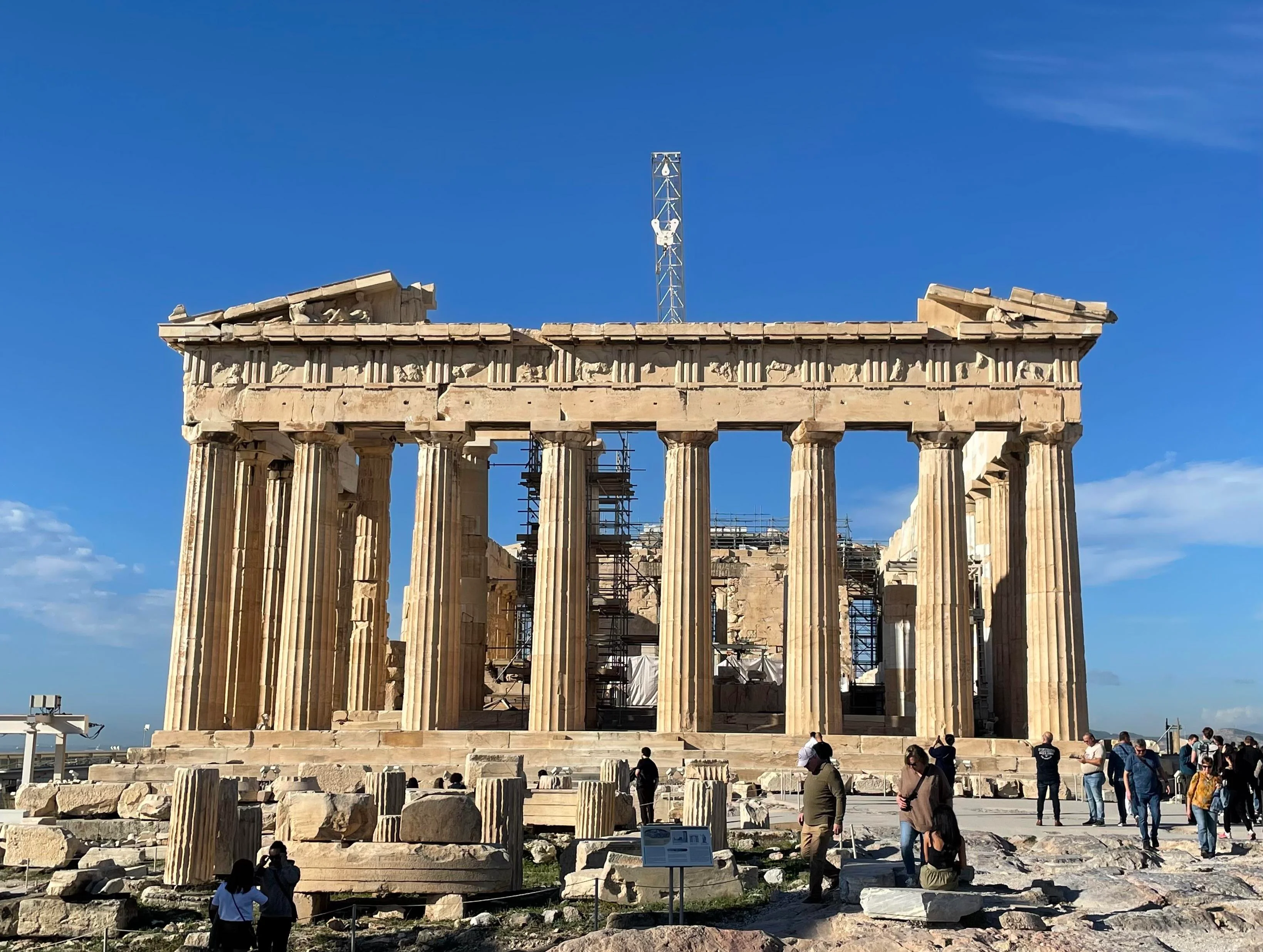 <p>What was so special about the colonnades?</p>