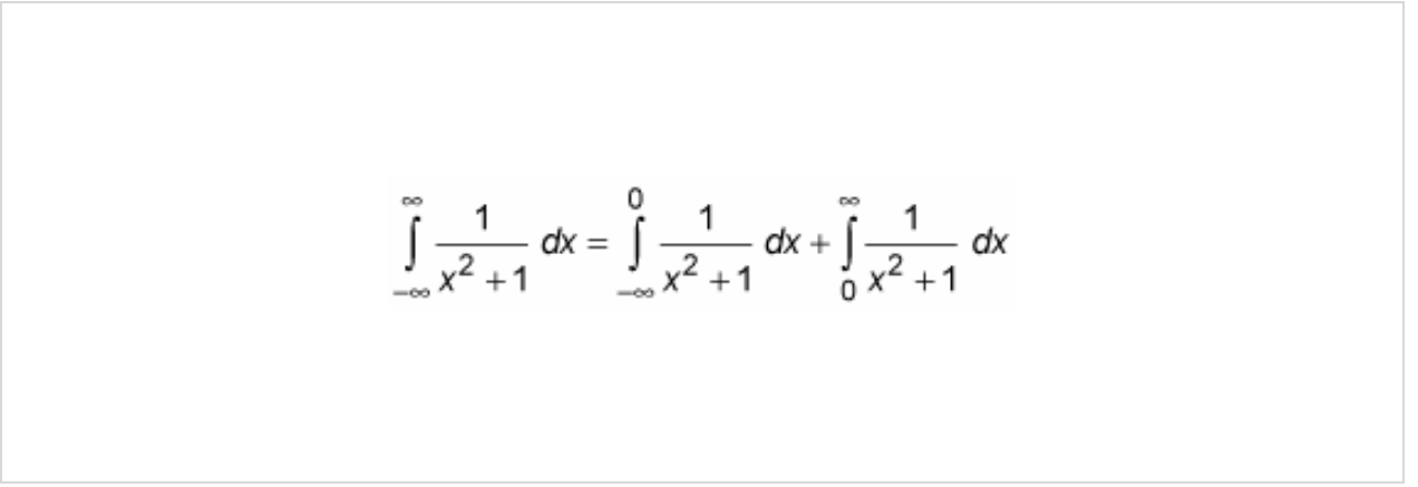 <p>EX: After splitting the integral…</p>