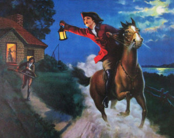 <p>famous midnight rider to warn colonist the British were coming</p>