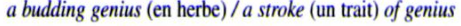 <p>Genius</p>