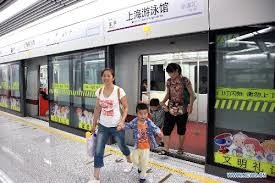 descender de un bus, tren o metro