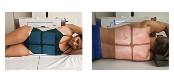 <p>What position term is this?</p><ul><li><p>Patient lying down </p></li><li><p><strong>Horizontal</strong> beam </p></li></ul><p></p>